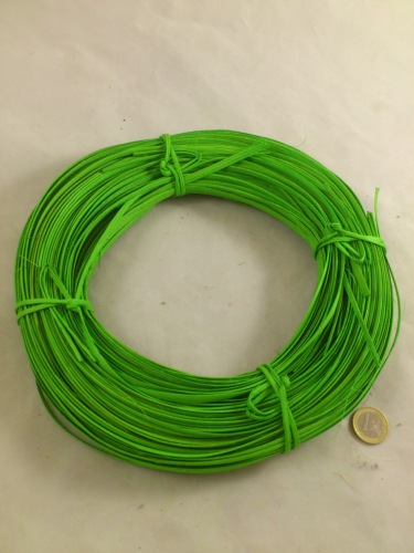 Midelino flat 5 mm. 200 gr. apple green